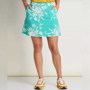Toad & Co Turquoise Sunkissed Weekend Skort